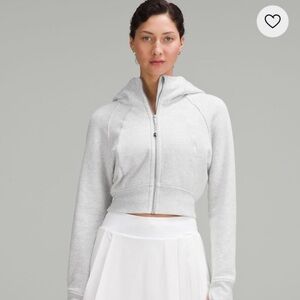 Lululemon cropped Scuba hoodie